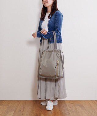 ACE BAGS & LUGGAGE HAyU × ace. ユッカ トートバッグ A4サイズ 17837 グレージュ