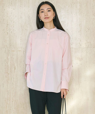 バンドカラー コンフォートシャツ