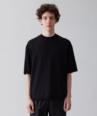 UNFILO MENS 【抗菌防臭】イージーケア ライトニットT [23年春夏商品] ブラック