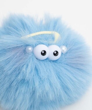 WEGO フワフワモンスターぬいキーホルダー ブルー
