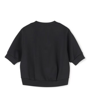 UNFILO L BEAUTY FORM JERSEY light スナップカーディガン ブラック