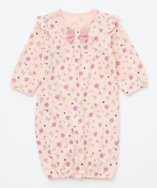 組曲 KIDS 【70㎝】デイジー ロンパース ピンク系5