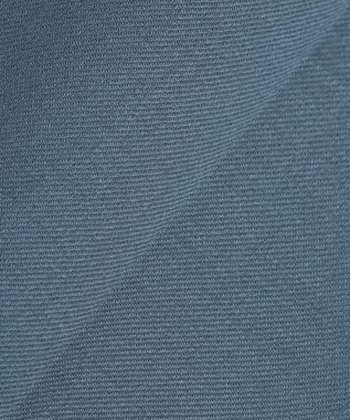 ICB L 【洗える】ウール2WAYストレッチ テーパードパンツ ダルブルー系