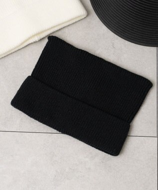 WEGO ネコミミニットキャップ ブラック