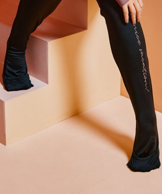 San-ai Resort（三愛水着楽園） 【UPF50＋】　WEB限定　つば付きラッシュ・レギンスセット　M・L　　【San-ai Resort（サンアイリゾート）】 ピンク×ブラック