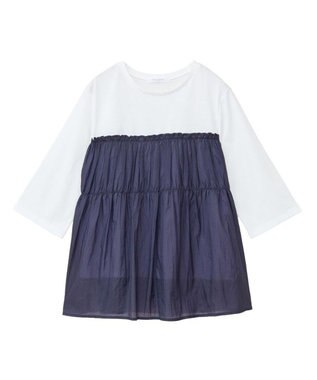 Green Parks シャーリングドッキングプルオーバー Deep Purple