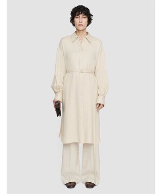 JOSEPH ビスコースツイル　シャツドレス Oat