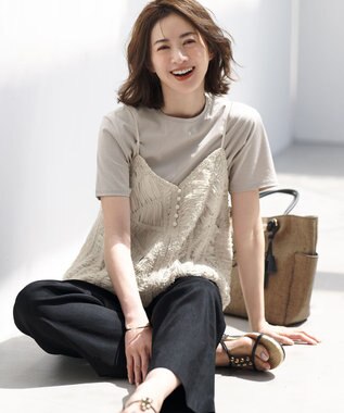 23区 【一部予約/WEB＆一部店舗限定カラーあり】ハイエンド クルーネック Tシャツ