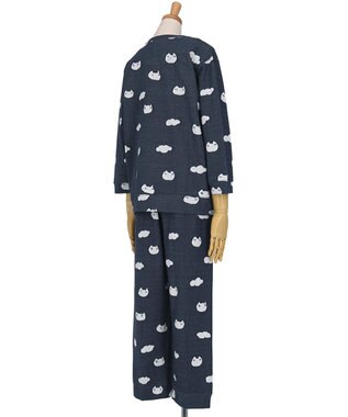 tsumori chisato SLEEP ツモリチサト パジャマ 綿100%(本体) ジャカード 8分袖 長袖 9分丈 レディース UDX218/ワコール コン
