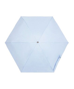 MOONBAT 【WEB限定】POLO RALPH LAUREN(ポロ ラルフローレン) 晴雨兼用日傘 折りたたみ傘 コンパクト PPワンポイント刺繍 一級遮光 遮熱 UV サックスブルー