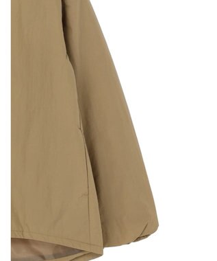 Green Parks ライト中わたノーカラーブルゾン Beige