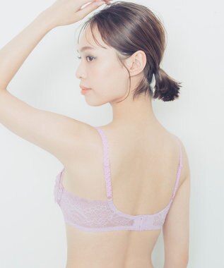 Wing Wing Lesiage　【2810シリーズ】　ブラジャー　ふっくらまる胸メイク　背中の段差軽減　ウイング／ワコール　PB2810 ピンク