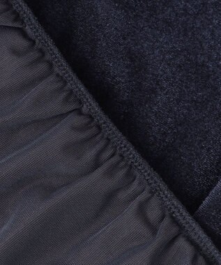 自由区 L 【SHIHOさん着用】シアーベロア カットソー ネイビー