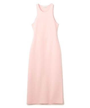 uncrave 【手洗い可】ドライタッチ ニット アメスリ バックオープン ワンピース（uncrave WHITE） ピンク