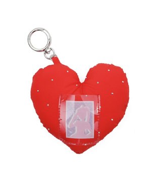 WEGO 【痛バ＆推し活】チャーム付きボストン痛バッグ デニム淡色