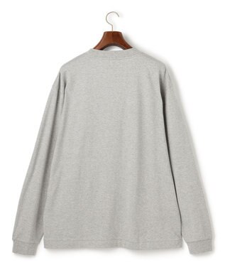 J.PRESS MEN 【AaronChang】【UNISEX】プリントロングスリーブ Tシャツ ライトグレー系