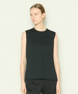 JOSEPH 【洗える】ロイヤルコットン　ラウンドネックカットソー Black