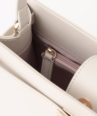 TOCCA LIAISON LEATHER MINIBAG ミニバッグ アイボリー系