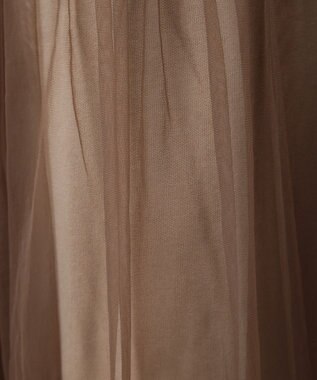 Green Parks ・ＥＬＥＮＣＡＲＥ　ＤＵＥ　チュールレイヤープルオーバ Gray Beige