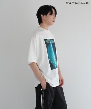 Green Parks ＳＴＡＲ　ＷＡＲＳ／グラフィック半袖ＢＩＧＴＥＥ White