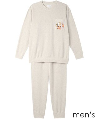 une nana cool 2026年お年賀「まるっとうまくいく」 【綿混】メンズパジャマ