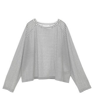 Green Parks シアークロップドプルオーバー Border