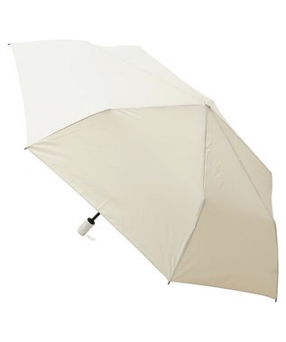 MOONBAT 【超撥水】フロータス (FLO(A)TUS) 自動開閉 折りたたみ傘 大きめ60cm 7本骨 オフホワイト