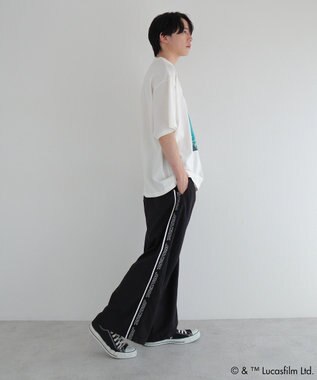 Green Parks ＳＴＡＲ　ＷＡＲＳ／グラフィック半袖ＢＩＧＴＥＥ White