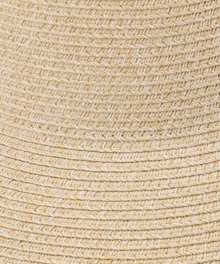 ANY SIS 【洗える】リボンブレード ハット ナチュラル×ブラック