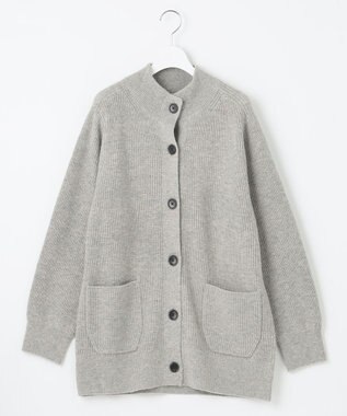 J.PRESS LADIES 【洗える】BUNNY ニット アウター ライトグレー系