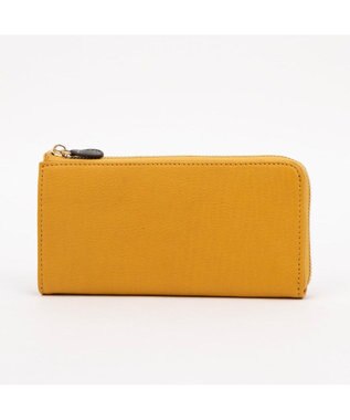 UNBILLION アトランタ ATLANTA / 牛革L字ファスナー長財布 イエロー