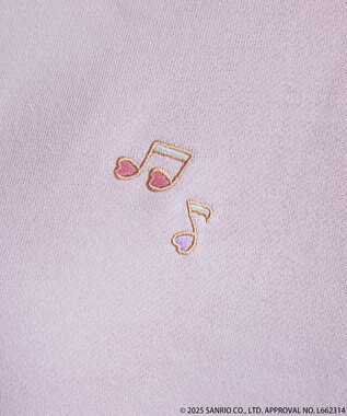 earth music&ecology マイメロディ＆クロミ／ｅａｒｔｈ　耳付きフーディー Pink