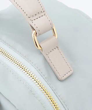 LA BAGAGERIE 【MONICA】13ポケットナイロンリュック ライトグレー