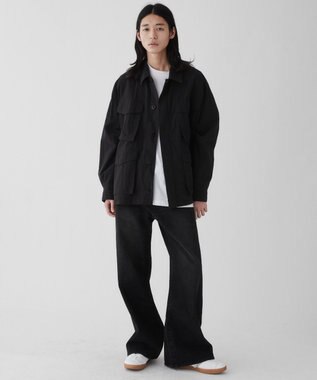 WEGO 【ユニセックス着用ITEM】ファティーグジャケット ブラック
