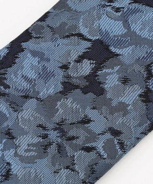 JOSEPH HOMME 【日本製】ペインティングフラワー　ネクタイ ネイビー系7