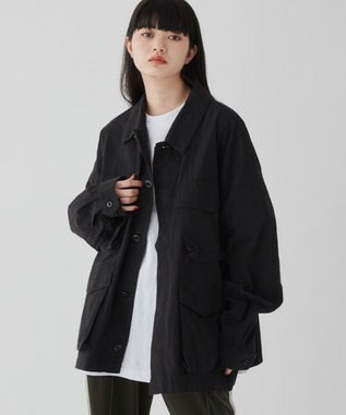 WEGO 【ユニセックス着用ITEM】ファティーグジャケット ブラック