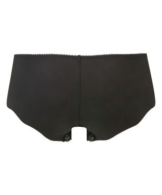 WACOAL ショーツ ボーイレングス 【ハグするブラ】BRB488とペア はきこみ丈あさめ 後ろ裾がフラットでアウターにひびきにくい レディース PRA688 /ワコール ブラック