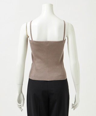 23区 L 【エステータ】ビスチェカーディガン ブラウン系