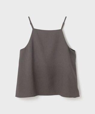 GRACE CONTINENTAL キャミ付レイヤードパンツ チャコール