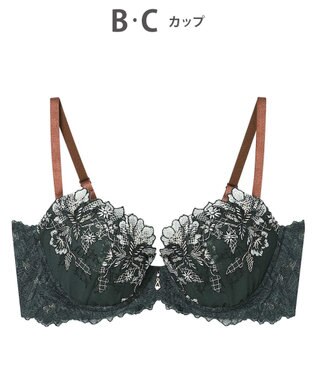 AMPHI ブラジャー ふっくらまる胸キープ 脇高設計 脇・背中スッキリ Gカップまで対応 大きいサイズ 【Hold Day Bra ホールドデイブラ】 BYJ305 アンフィ／ワコール