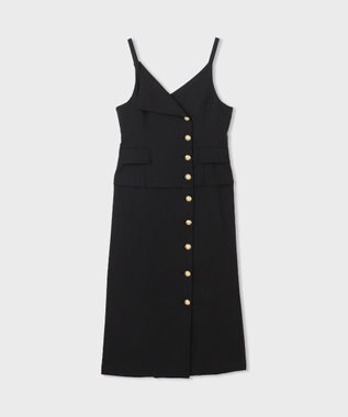 GRACE CONTINENTAL タイトテーラージャンパースカート ブラック