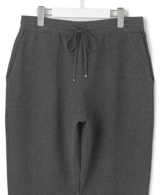 23区 L 【Lサイズ限定】ヴィスコースストレッチ ジョグ パンツ グレー系