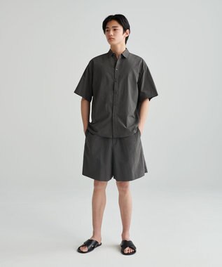 NAVE 【ReNAVE　撥水機能・UVカット・透湿・接触冷感・洗える】ナイロンタスランショートパンツ グレー系