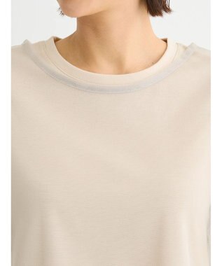 Green Parks ・ＳＵＧＡＲ　ＳＰＯＯＮ　ＳＥＴ２点チュールＴ＋カットＴ Beige