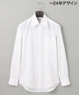 GOTAIRIKU 【形態安定】PREMIUMPLEATS_レギュラーカラー 通年ドレスシャツ_コンバーチブル仕様(25年秋冬モデル) ホワイト系