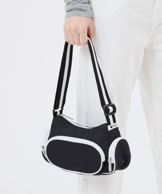 LeSportsac 3 POCKET SHOULDER/スペクテイターブラック スペクテイターブラック
