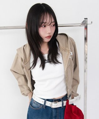 WEGO 【カップ付き】グラフィックカップインタンク 柄4
