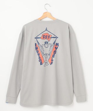 SHARE PARK MENS 【UNISEX】UVカット アートコラボロングTシャツ〈Hammock〉（L・XLサイズ） グレー