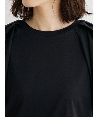 Green Parks ・ＳＵＧＡＲ　ＳＰＯＯＮ　バルーンスリーブＴシャツ Black