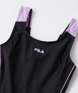 OP／FILA 【FILA】Tシャツセットオンスクール水着 パープル